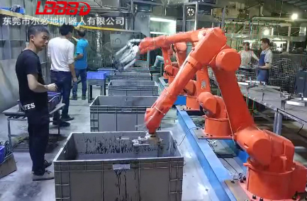 爾必地陶瓷上釉上下料案例視頻